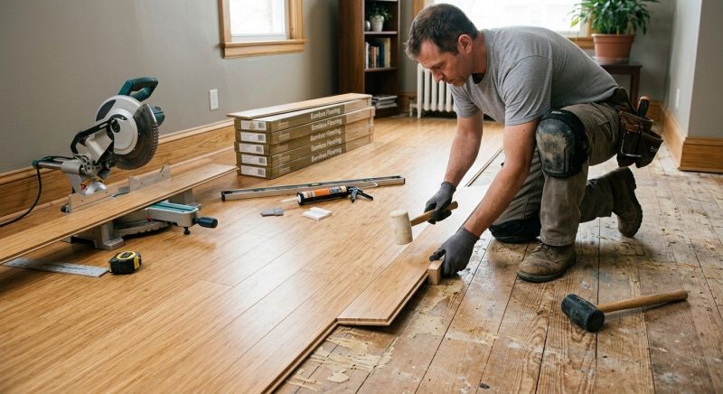 Bamboo Flooring Installation in St Louis, MO