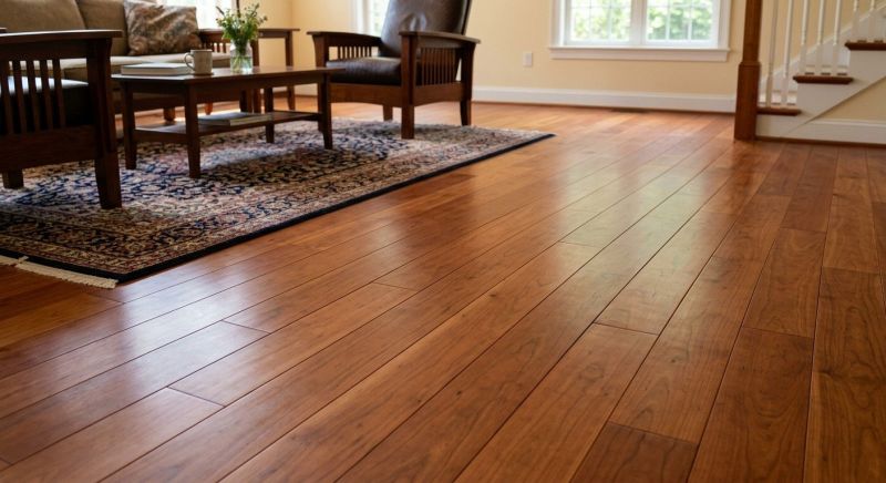 Cherry Floor Installation in O Fallon, IL