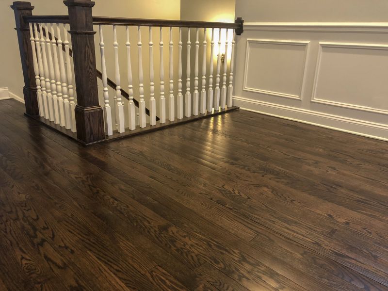 Dark Wood Floor Installation in St Louis, MO
