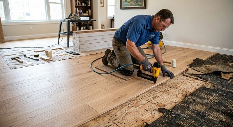 Hardwood Floor Installation in Chesterfield, MO