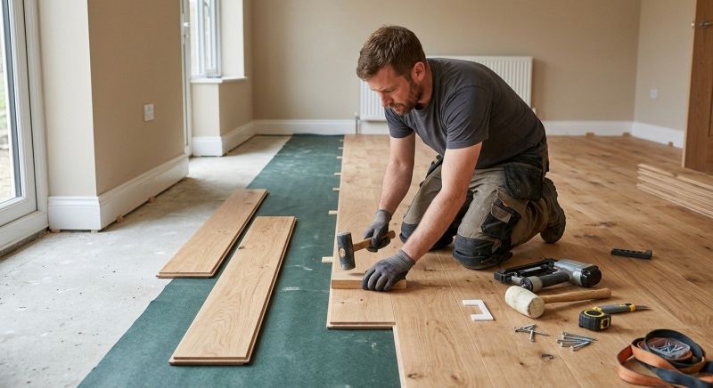 Hardwood Floor Installation in O Fallon, IL