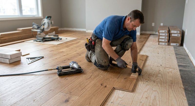 Hardwood Floor Installation in Valley Park, MO