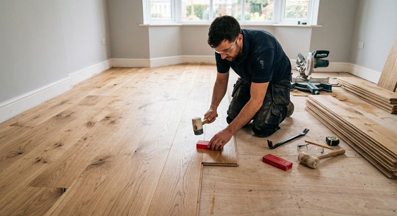Hardwood Floor Installation in Wood River, IL