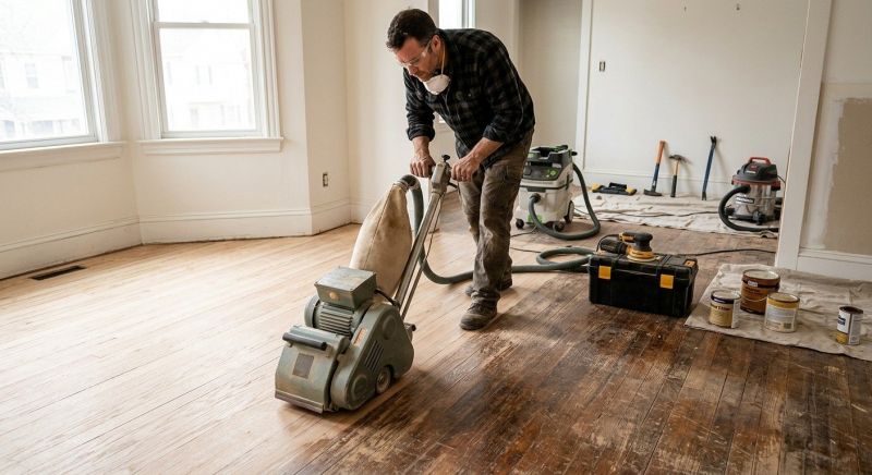 Hardwood Floor Renovation in St Louis, MO