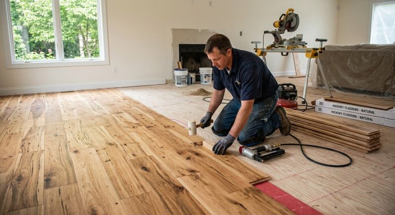 Hickory Floor Installation in St Louis, MO