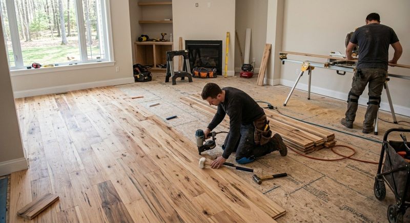 Hickory Floor Installation in St Louis, MO