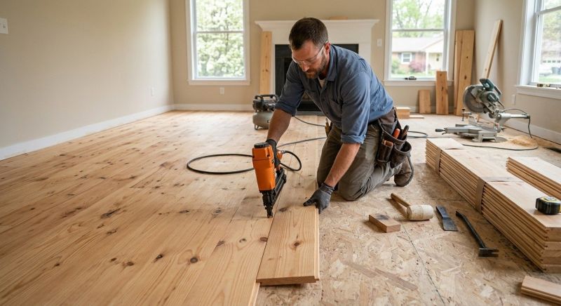 Maple Flooring Installation in Grover, MO