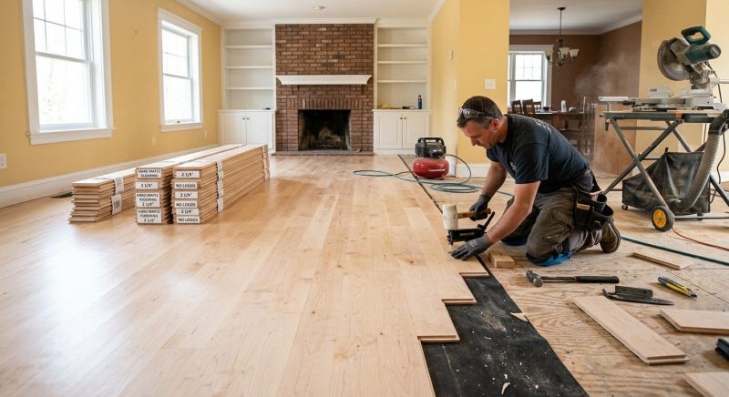 Maple Flooring Installation in High Ridge, MO
