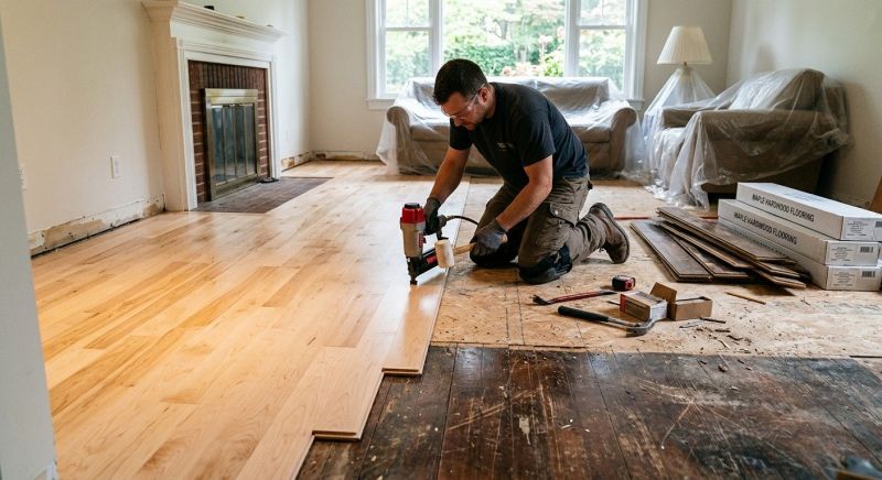Maple Flooring Installation in High Ridge, MO