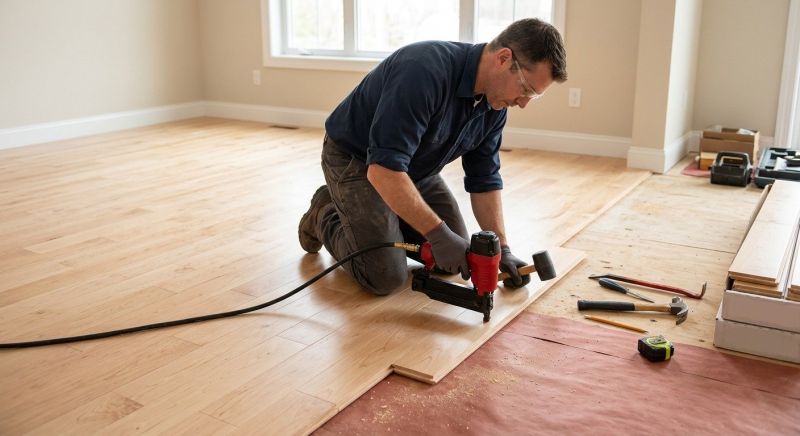 Maple Flooring Installation in Jefferson County, MO