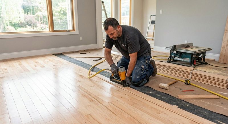 Maple Flooring Installation in Jefferson County, MO