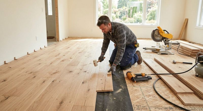 Oak Floor Installation in Fenton, MO