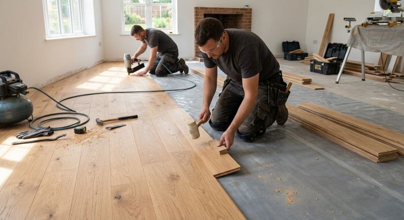 Oak Floor Installation in High Ridge, MO