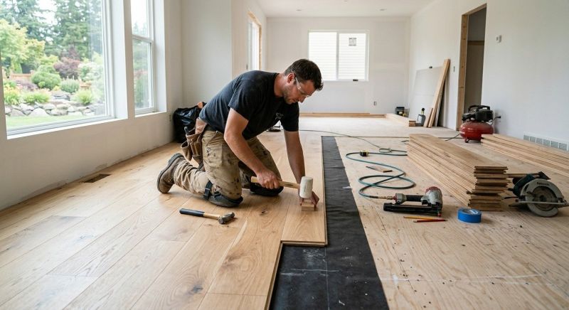 Oak Floor Installation in Saint Charles, MO
