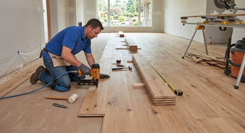 Plank Floor Installation in St Louis, MO