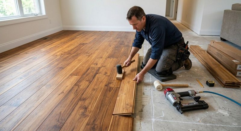 Teak Flooring Installation in St Louis, MO