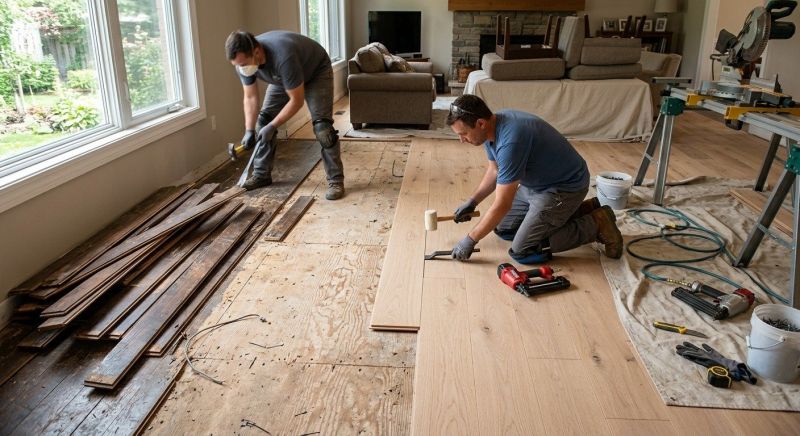 Wood Floor Replacement in Saint Peters, MO