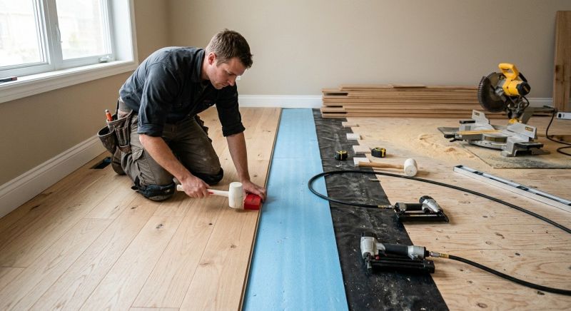 Wood Flooring Installation in Millstadt, IL