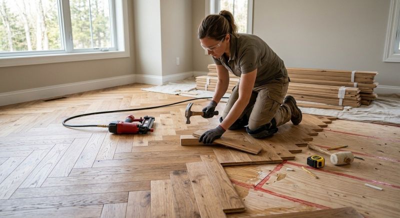 Wood Flooring Installation in Troy, IL